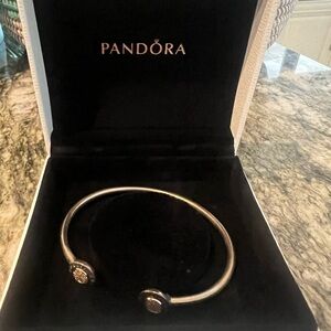 Pandora Silver Bangle